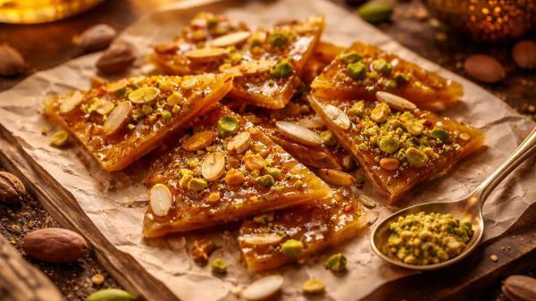 طرز تهیه سوهان عسلی بدون شکر خانگی؛ سالم و ترد